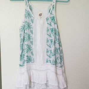 Likla (Anthro) bohemian top